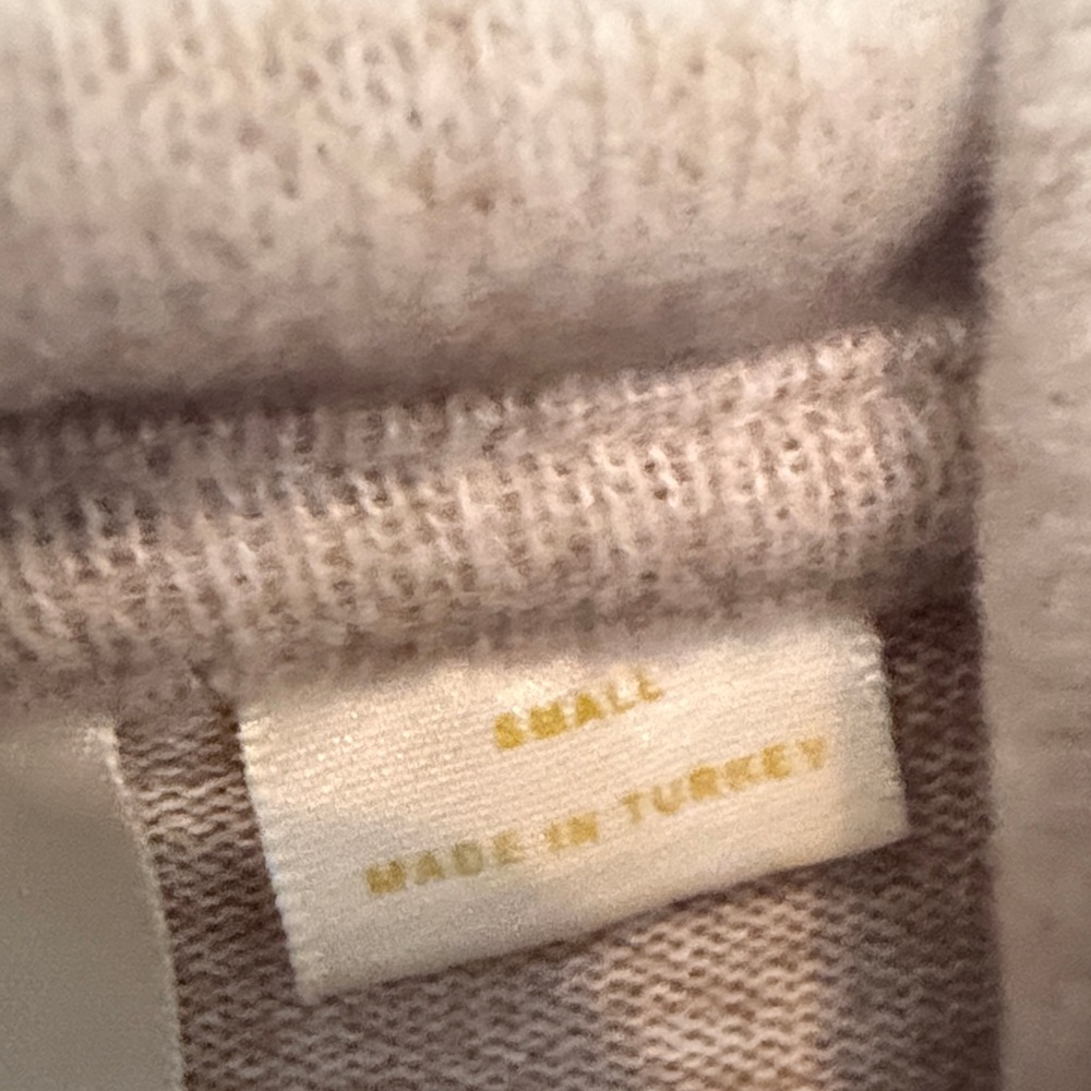 Anthropologie Taupe Cowl Neck Sweater - Picture 3 of 7